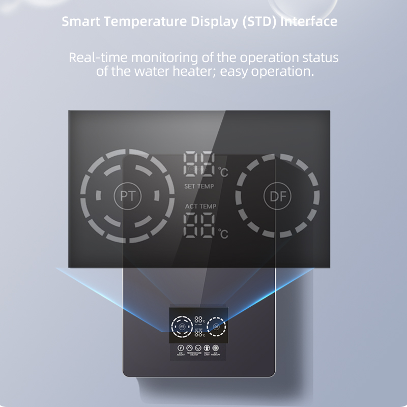 Tankless Electric Induction Shower Water Heater