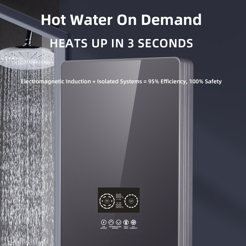 Tankless Electric Induction Shower Water Heater