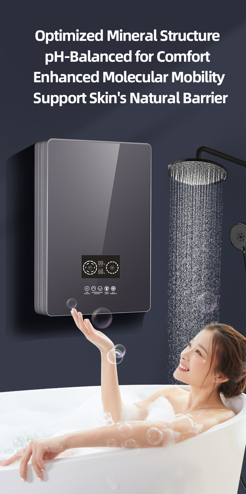 Induction magnetic energy water heater (6)